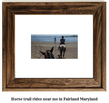 horse trail rides near me in Fairland, Maryland